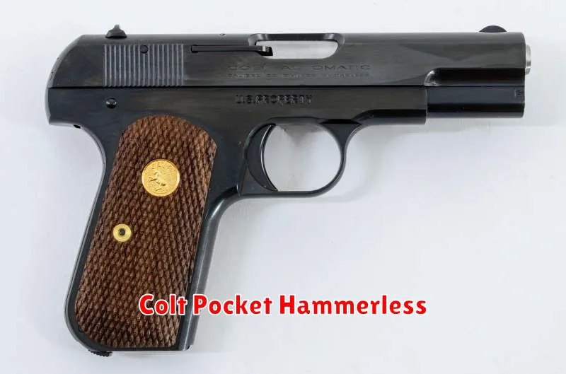 Colt Pocket Hammerless