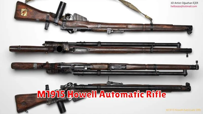 M1915 Howell Automatic Rifle