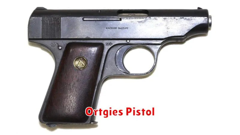 Ortgies Pistol