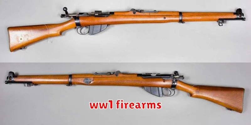 ww1 firearms