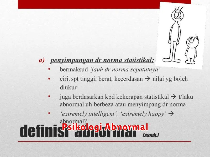 Psikologi Abnormal